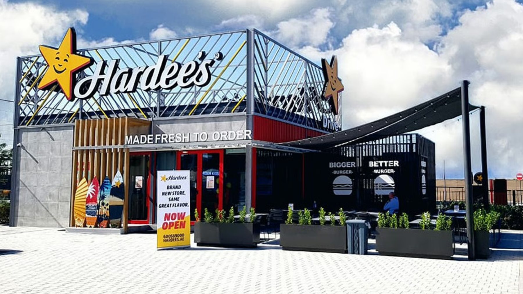Hardee's outlet interior works