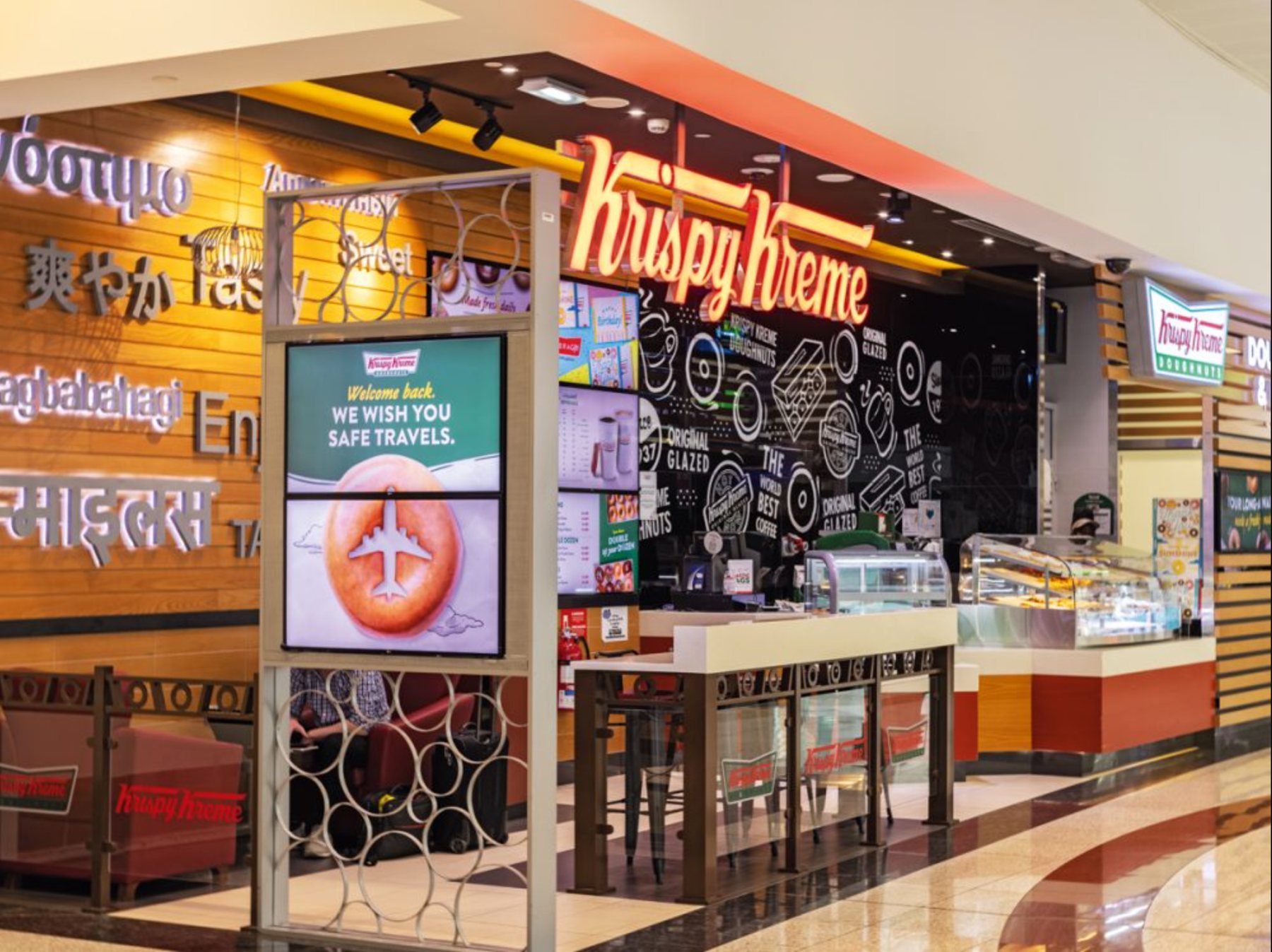 Krispy Kreme outlet interior works