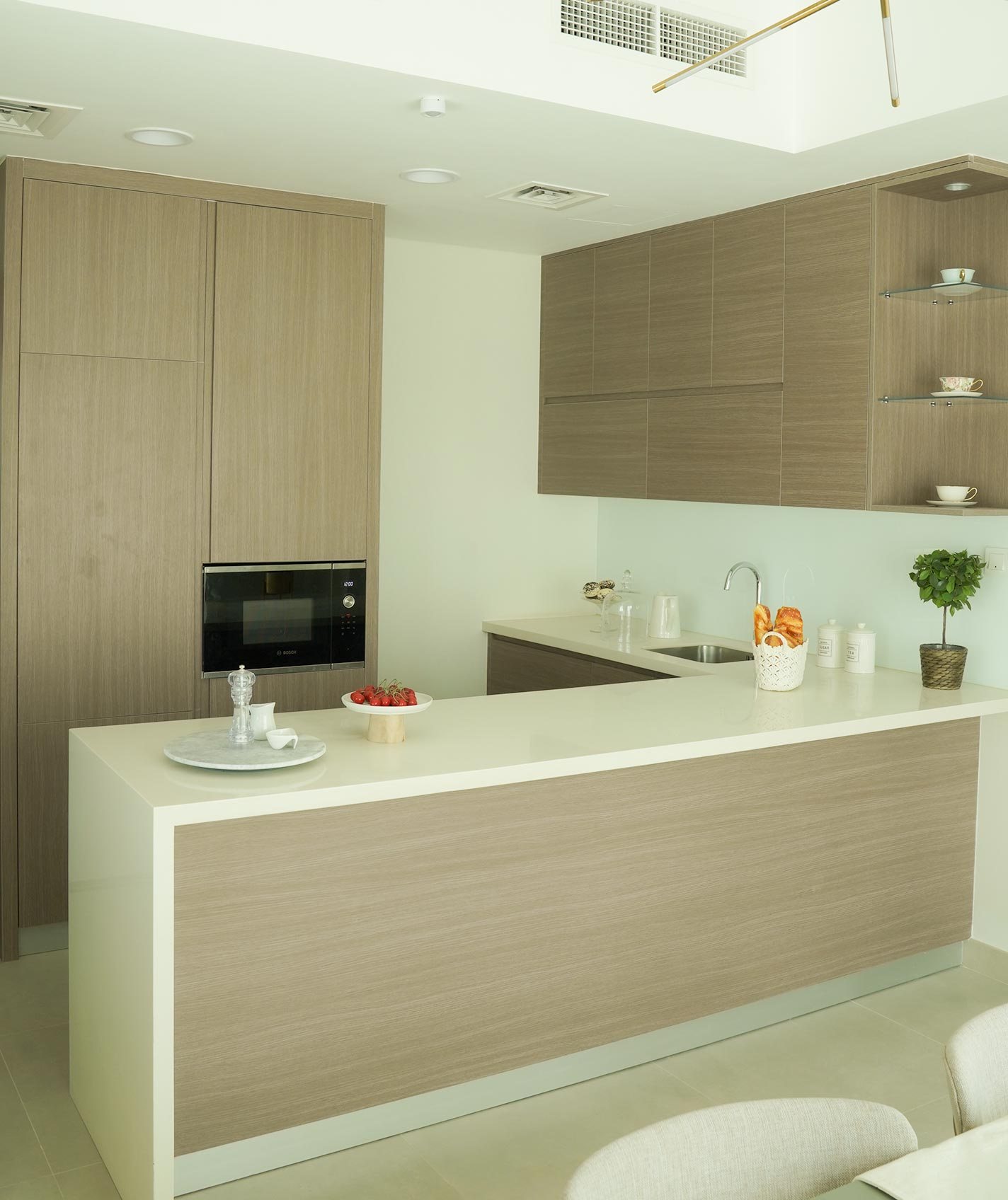 Sustainable City Sharjah kitchen interior